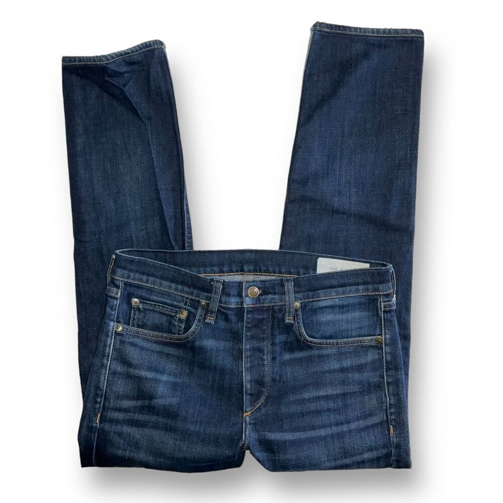 rag & bone Men's Slim Jeans - Dark Blue